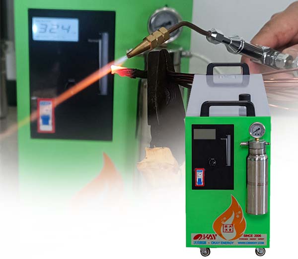 hho gas coil wire welding machine